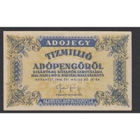 Magyarország,10.000.000 adópengő 1946 EF+