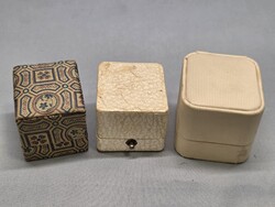 Antik ékszertartó doboz 3 darab