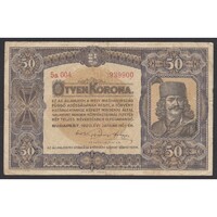 Magyarország,50 korona 1920 F