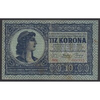Magyarország,10 korona 1919 - Frígiai sapkás F
