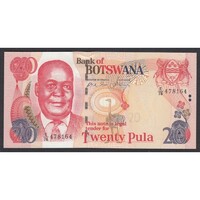 Botswana,20 pula 2006 UNC