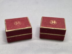 Antik ékszertartó doboz 2 darab