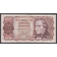 Ausztria,500 schilling 1965 VG