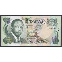Botswana,10 pula 2007 UNC