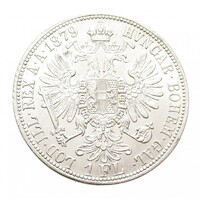 Ausztria,1 florin 1879 EF+ ezüst 12.34g900