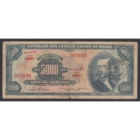 Brazília,5 cruzeiros 1967 F-