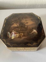 Alt Wien Jelenetes díszdoboz