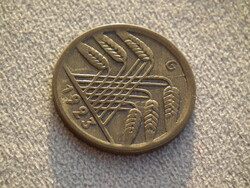 Németország, weimari 50 Pfennig (Rentenpfennig), 1923 G