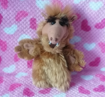 Retro plüss kesztyűbáb figura - Alf -