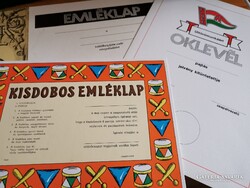 Úttörős emléklapcsomag