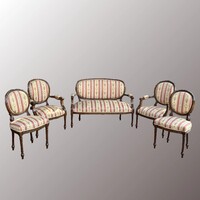 Lajos stílusú szalongarnitúra