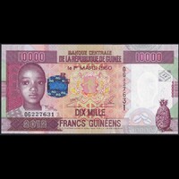 Guinea 10000 Francs 2012 P-46 UNC