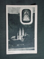 Képeslap,Máriagyűd,Kegytemplom látkép,részlet,Karinger,Szent Ferenc-rend kiadás,1940-