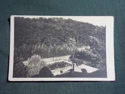Postcard, Sikonda, spa, beach, pool view, detail, 1950-