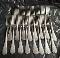 18db WMF 90 ezüstözött nagy villa.