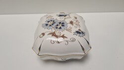 Zsolnay Búzavirág mintás Bonbonier  #2827