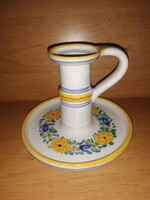 Habán jellegű Czech kerámia sétáló gyertyatartó (18/d)