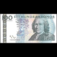 Svédország 100 Kronor 2001 P-65a UNC