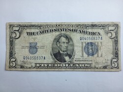 USA 5 dollár 1934