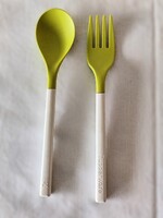 Tupperware kanál és villa gyerek részére