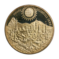 Budavár visszavétele 1686 500 Forint 1986 PP 28g Ag900