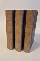 KARÁCSONYI AUKCIÓ! 1816. HÜBNER JÁNOS FÖLDRAJZI LEXIKON 2-4-5. DARAB! RITKA!