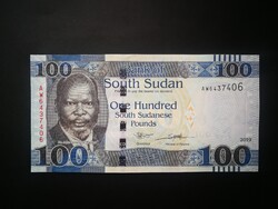 Dél-Szudán 100 Pounds 2019 UNC-