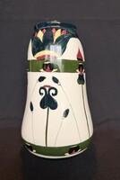 Fischer Emil: szecessziós díszváza 1900-1910!