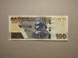 Zimbabwe - 100 Dollars 2020 aUNC-