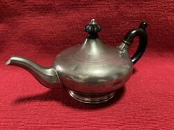 Antik angol ezüstözött teáskanna – Shaw & Fisher, Sheffield