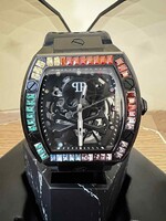 Philip Plein The Skeleton 44mm automata karóra PWBAA0621