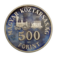 Széchenyi István ezüst 500 Forint 1991 PP 28g Ag900