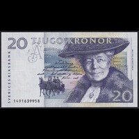 Svédország 20 Kronor 1991 P-61a UNC