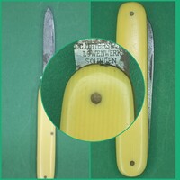 C. Lütters & Co., Löwenwerk  Stahlwaren Solingen csontnyelű bicska 1920-30