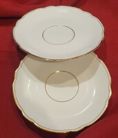 Bavaria Schirnding porcelán teáscsésze alátét, 2 db