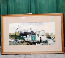 Szalóky Sándor festmény  óbuda