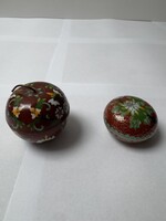 Enameled (cloisonné-style) gift boxes – from an inheritance