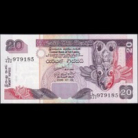 Sri Lanka 20 Rupees 2006 P-109e UNC