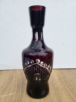 Eladó bohém csiszolt kristály váza (Caesar Crystal Bohemiae)