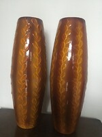 Bonyhádi Zománc Váza 2db.