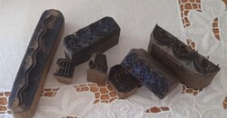 Hand-printed textile prints from the past – each piece is a small masterpiece!