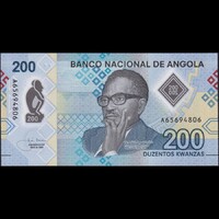 Angola 200 Kwanzas 2020 P-160 Polymer UNC