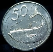 Cook-szigetek 50 cent, 1983 C08D4