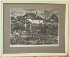 (K) Iván Szilárd (1912-1988) : Faluszéle