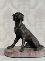 Bronz kutya (drótszőrű magyar vizsla)