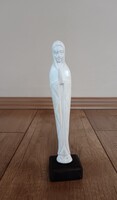 Antik faragott csont Mária figura