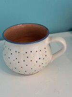 Nagy méretű pöttyös bögre