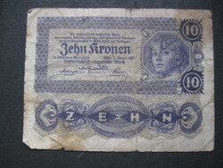 Ausztria  10 korona 1922