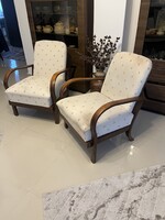 Art deco fa karfás fotelok Debreceni bútorgyár terméke