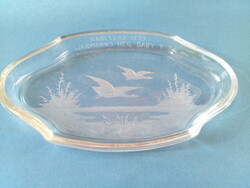 KARLSBAD 1939, ÜVEG TÁLKA (241027)